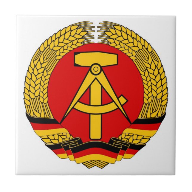 Cerâmica Azulejo de Alemanha East Germany (Frente)