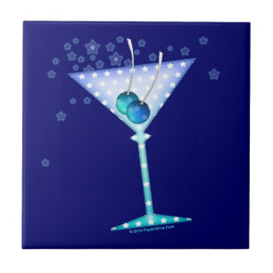 Cerâmica Azulejo de apoio BLUE MARTINI