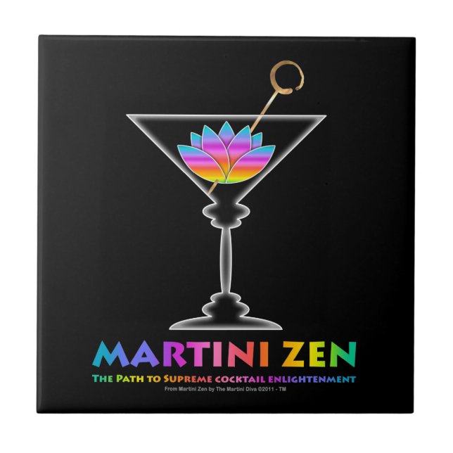 Cerâmica Azulejo de apoio MARTINI ZEN (Frente)