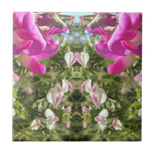 Cerâmica Azulejo de Arte Flor