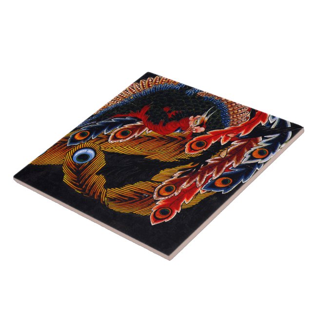 Cerâmica Azulejo de arte Hokusai (Lateral)