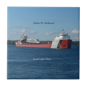 Cerâmica Azulejo de Arthur M. Anderson