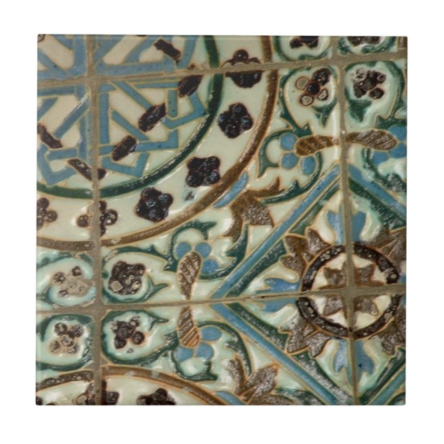Cerâmica Azulejo de Azulejo do Moorish (Frente)