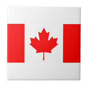 Cerâmica Azulejo de bandeira canadense