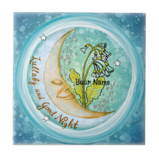 Cerâmica Azulejo de bebê Lullaby Moon