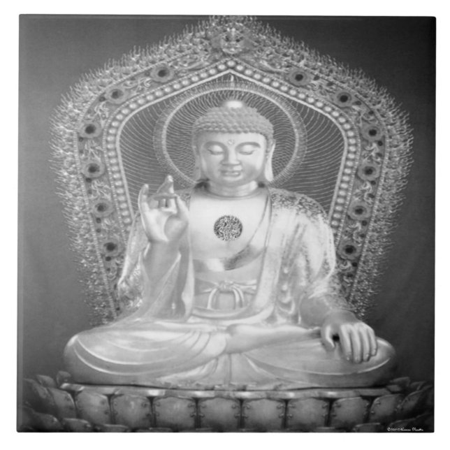 Cerâmica Azulejo de Buddha (Frente)