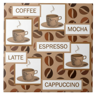 Cerâmica Azulejo de café