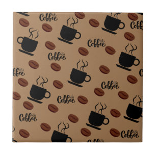 Cerâmica Azulejo de Café Themed