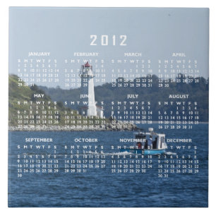 Cerâmica Azulejo de Calendário do Porto de Halifax