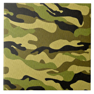 Cerâmica azulejo de camuflagem