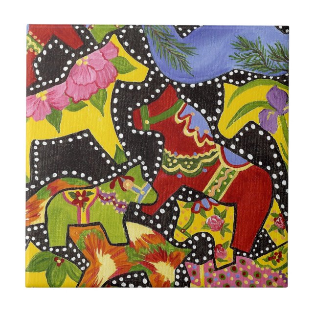 Cerâmica Azulejo de Cavalo Bril (Frente)