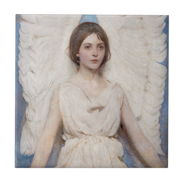 CERÂMICA  AZULEJO DE CERÂMICA: ABBOTT HANDERSON THAYER (Frente)