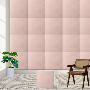 Cerâmica Azulejo de cerâmica, cor-de-rosa, embebida em água