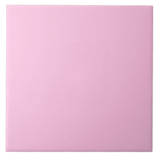 Cerâmica Azulejo de cerâmica, cor-de-rosa simples.