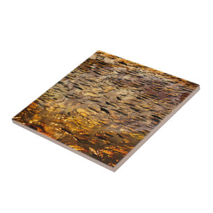 Cerâmica Azulejo de cerâmica, Dourado