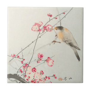 CERÂMICA  AZULEJO DE CERÂMICA: OHARA KOSON : SONGBIRD