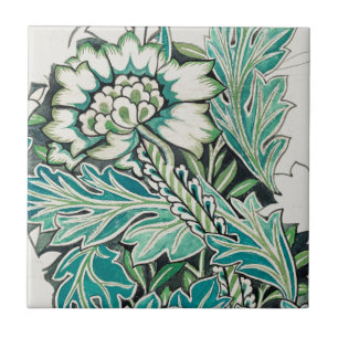 CERÂMICA  AZULEJO DE CERÂMICA: WILLIAM MORRIS-ANEMONE WATER