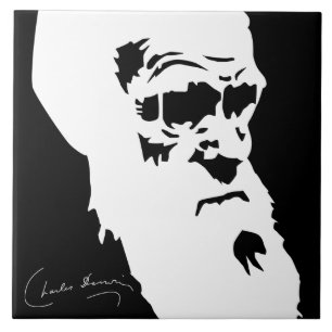 Cerâmica Azulejo de Charles Darwin