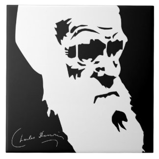 Cerâmica Azulejo de Charles Darwin