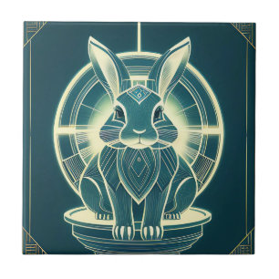 Cerâmica Azulejo de Coelho Art Déco