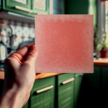 Azulejo de cor laranja esmerilada