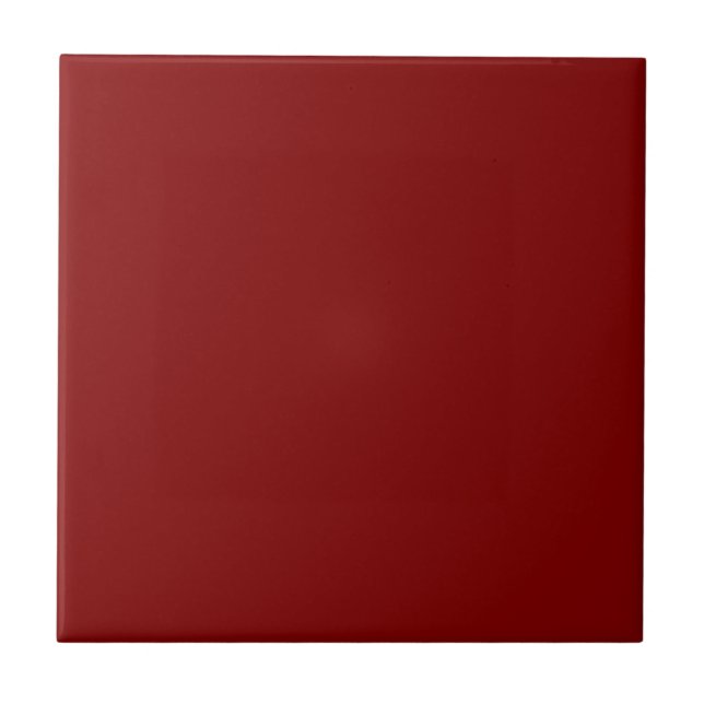 Cerâmica Azulejo de Cor Maroon (Frente)