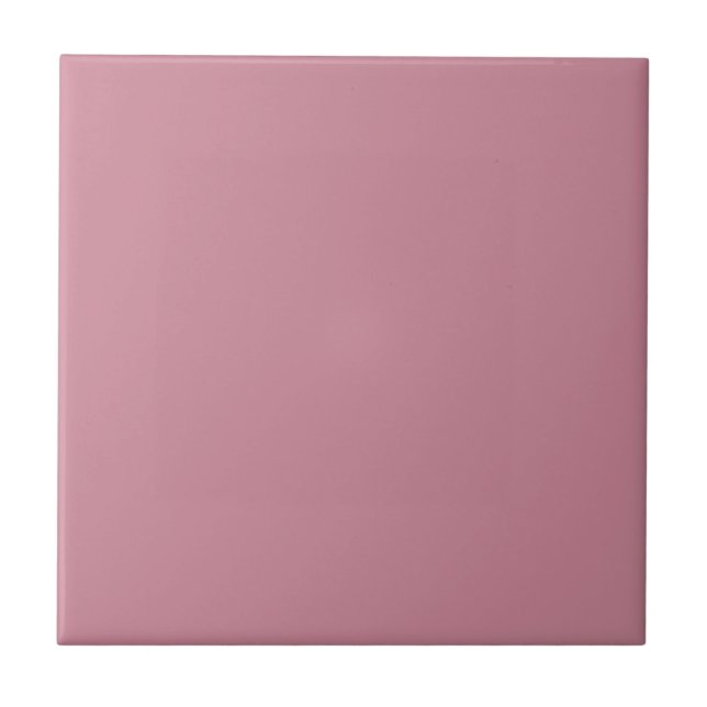 Cerâmica Azulejo de cor rosa forte (Frente)