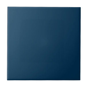 Cerâmica Azulejo de cor sólida azul da Prússia