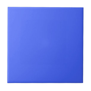 Cerâmica Azulejo de cor sólida azul neon