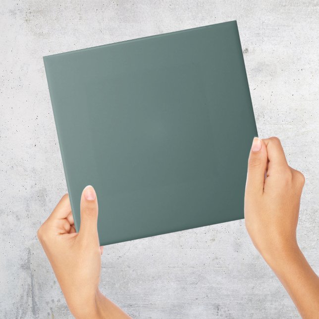 Cerâmica Azulejo de cor sólida de Cinza azul de ovo de pata (Duck Egg Blue Grey Solid Colour Tile
)