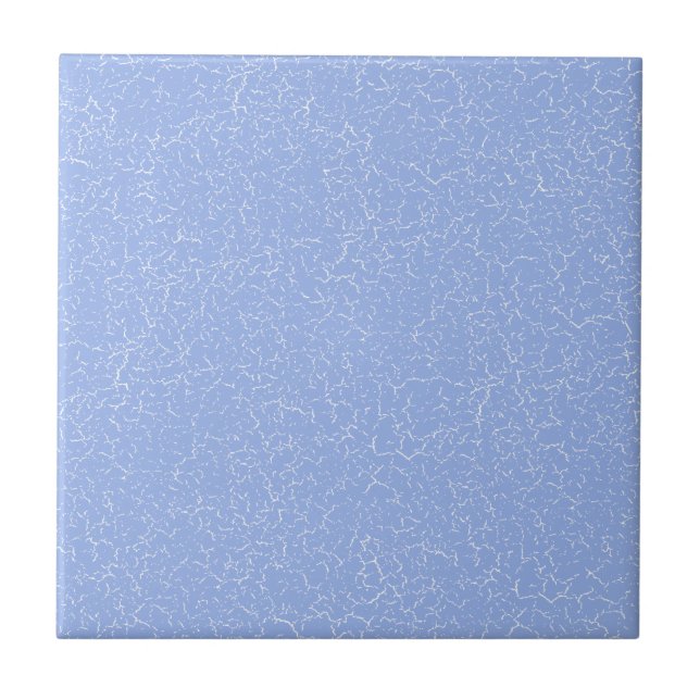 Cerâmica Azulejo de cor sólida do vidro azul-creme (Frente)