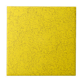 Cerâmica Azulejo de cor sólida Dourada de vidro amarelo-fis