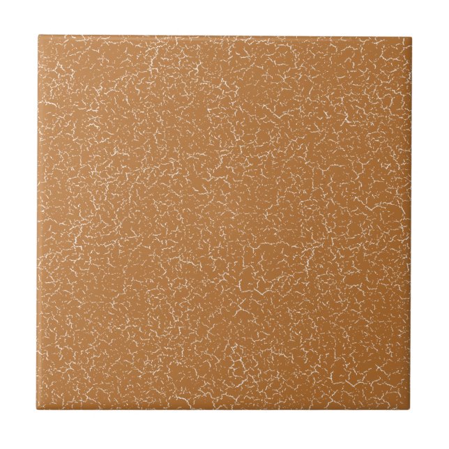 Cerâmica Azulejo de cor sólida marrom-cobre (Frente)