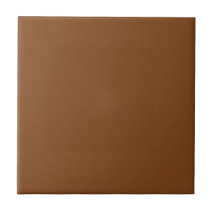Cerâmica Azulejo de Cor Sólida Russet Brown