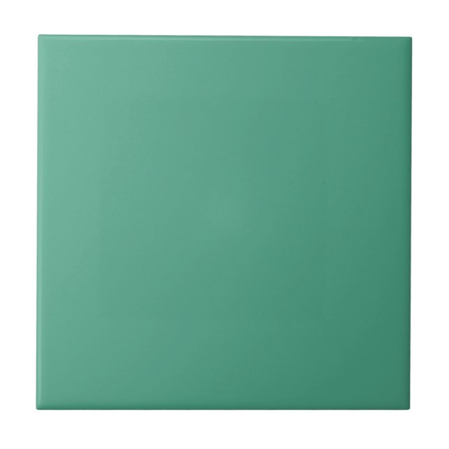 Cerâmica Azulejo de cor sólida verde Pastel (Frente)
