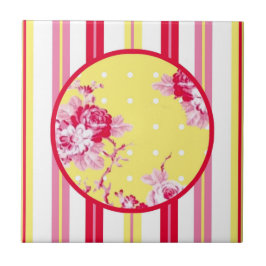 Cerâmica Azulejo de Cottage Vintage