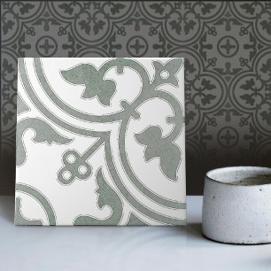 Cerâmica Azulejo de Cozinha com Revestimento de Verde Salvi