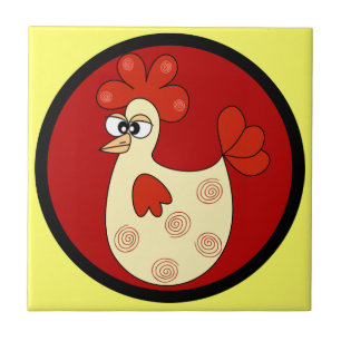 Cerâmica azulejo de cozinha de frango