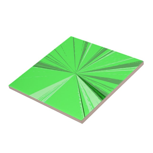 Cerâmica Azulejo de desaparecimento verde fluorescente do (Lateral)