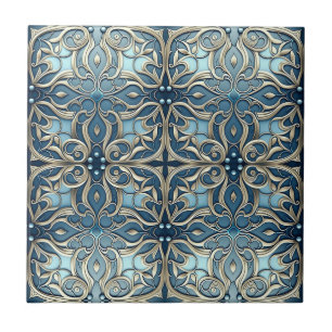 Cerâmica Azulejo de Design de Arte Nouveau