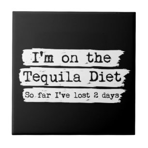 Cerâmica Azulejo de dieta tequila