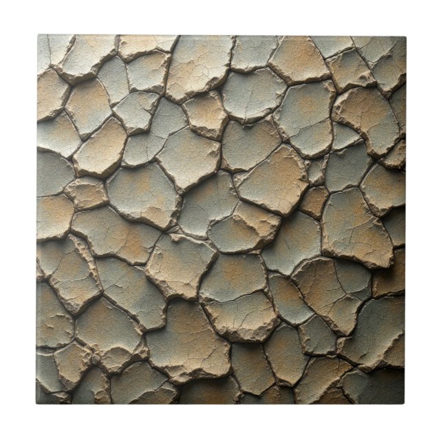 Cerâmica Azulejo de Elegância rachado (Frente)
