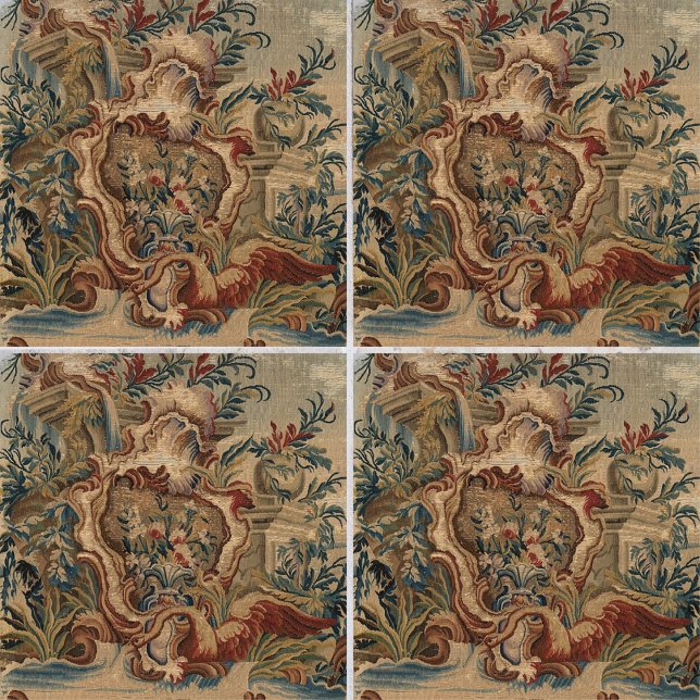 Cerâmica Azulejo de Elegância Renascentista (Criador carregado)