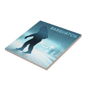 Cerâmica Azulejo de Encontro Sasquatch
