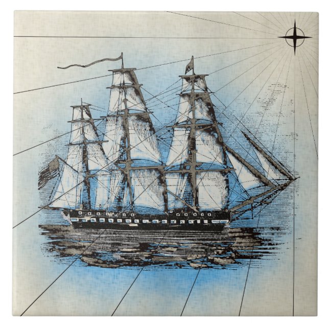 Cerâmica azulejo de ênfase de navegação (Frente)