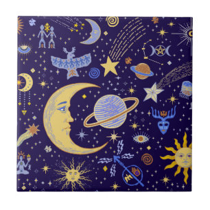 Cerâmica Azulejo de Espíritos Celestiais