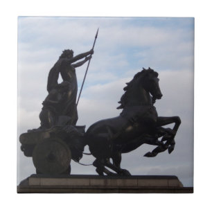 Cerâmica Azulejo de Estátua de Boadicea
