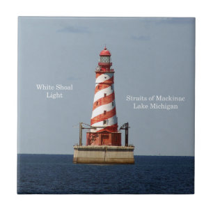 Cerâmica Azulejo de farol branco