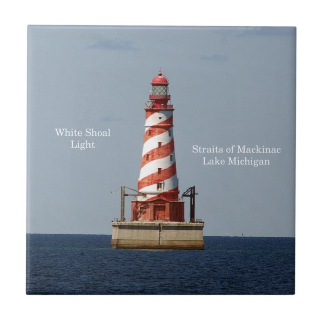 Cerâmica Azulejo de farol branco (Frente)