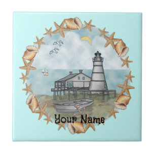 Cerâmica Azulejo de Farol da Louisiana